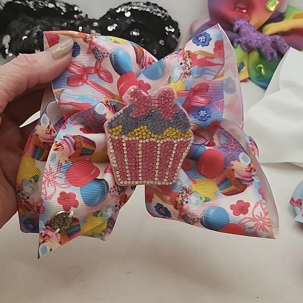 Jojo Siwa Bows 7 Large 2 Small
